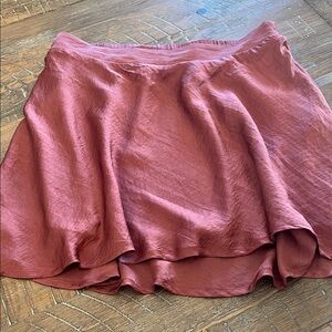 Wishlist Apparel Elegant Rust Large Elastic Skirt